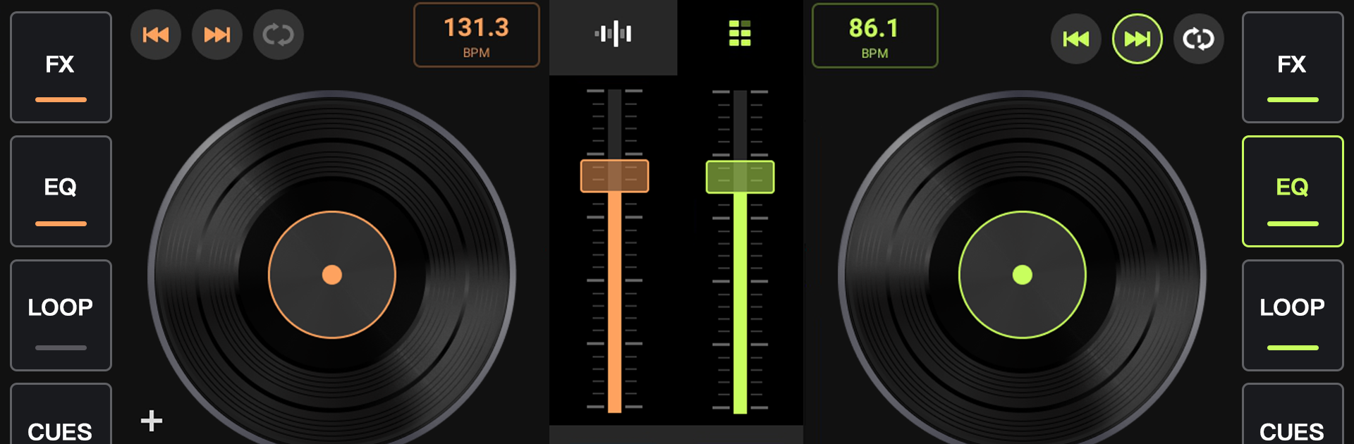 Mixador de DJ - DJ Studio