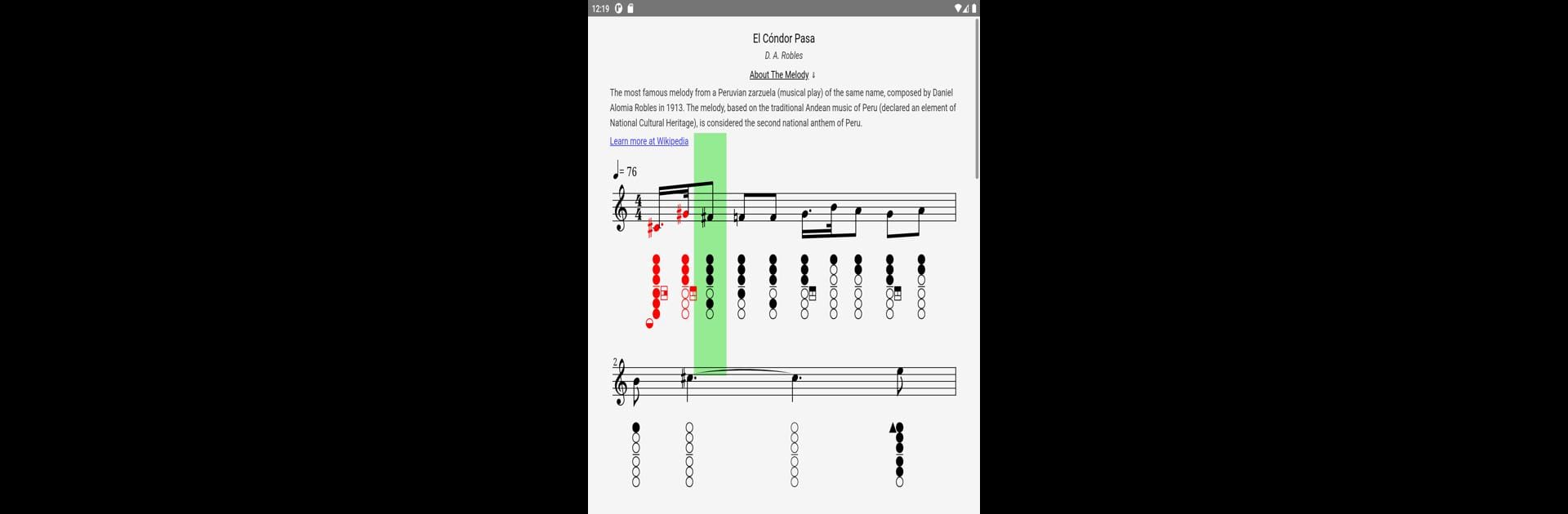 Saxophone Tabs