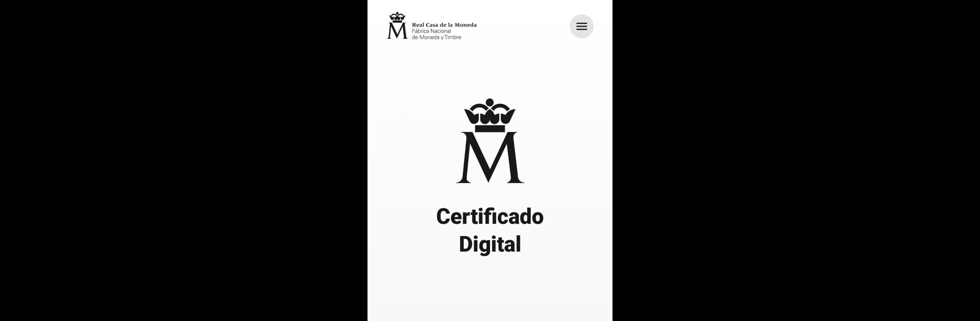 Certificado digital FNMT