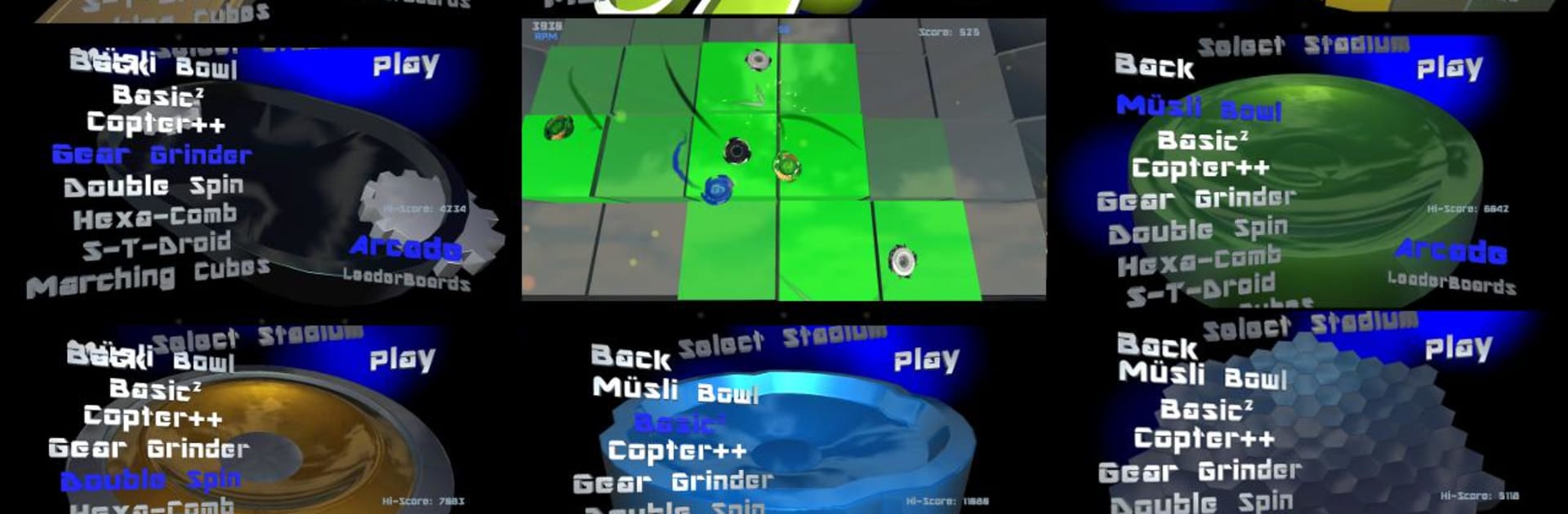 Spin-Tops