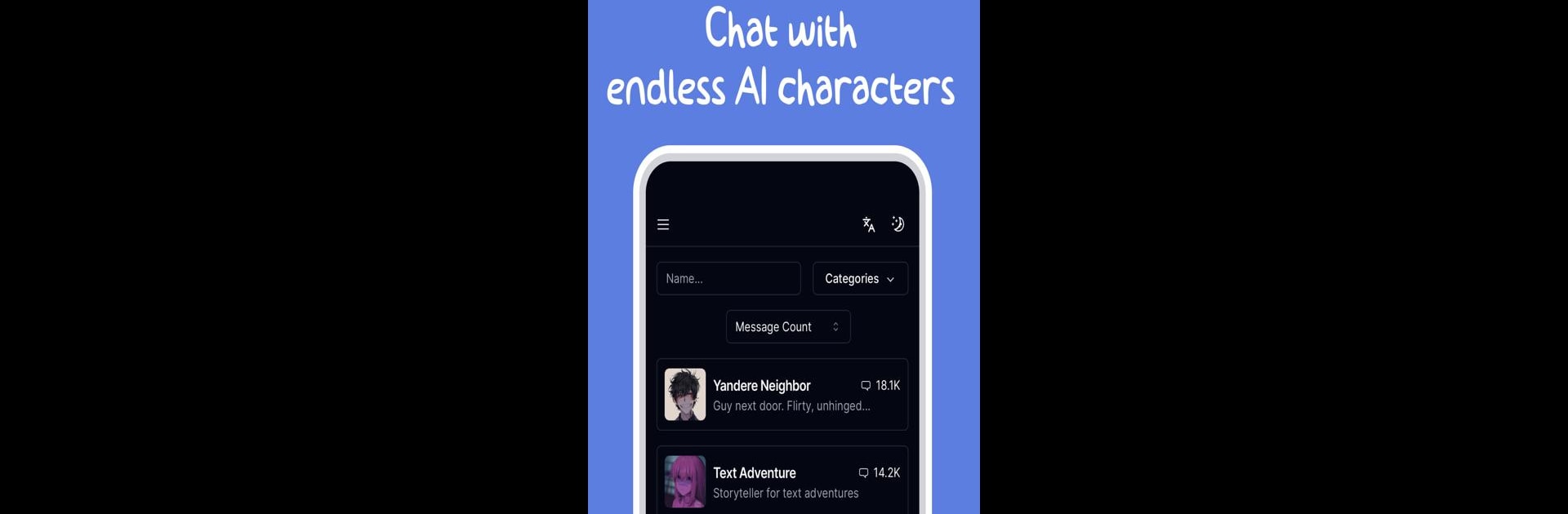 Sakura - Chat with AI Bots