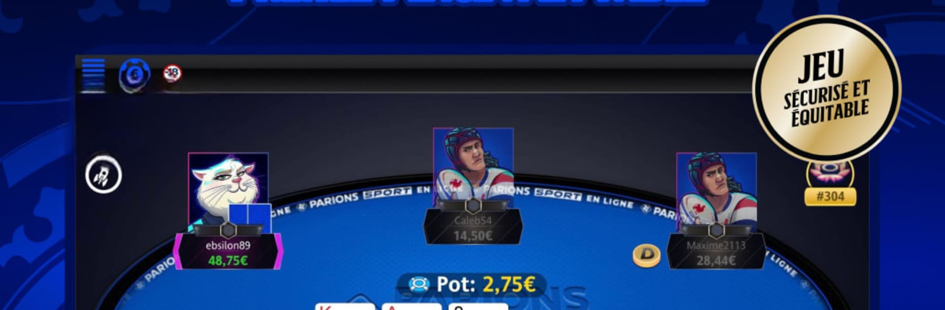 Parions Sport Poker En Ligne