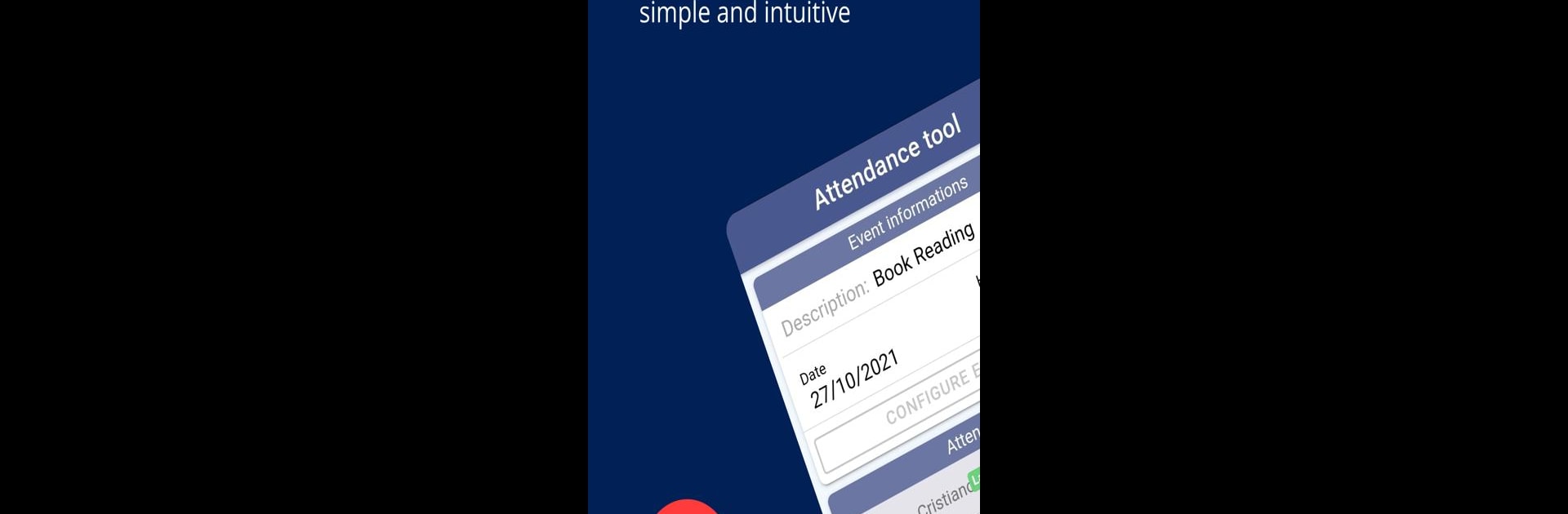 Attendy - Attendance register