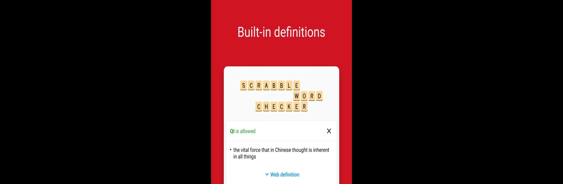 Word Checker for SCRABBLE