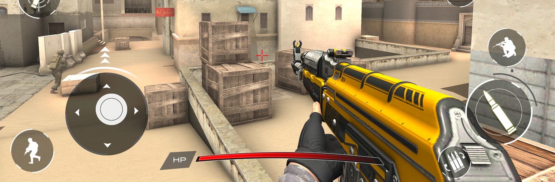 tiro crítico jogo de arma