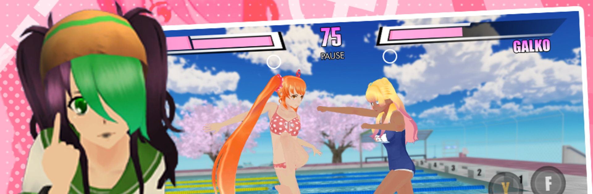 Fight Girls Anime High School