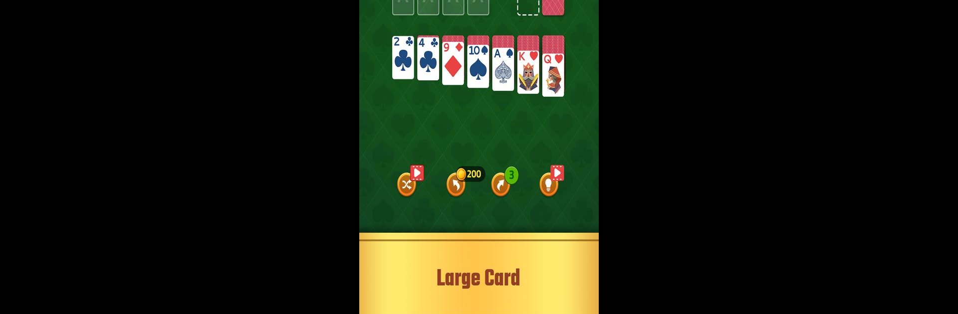 Big Card Solitaire