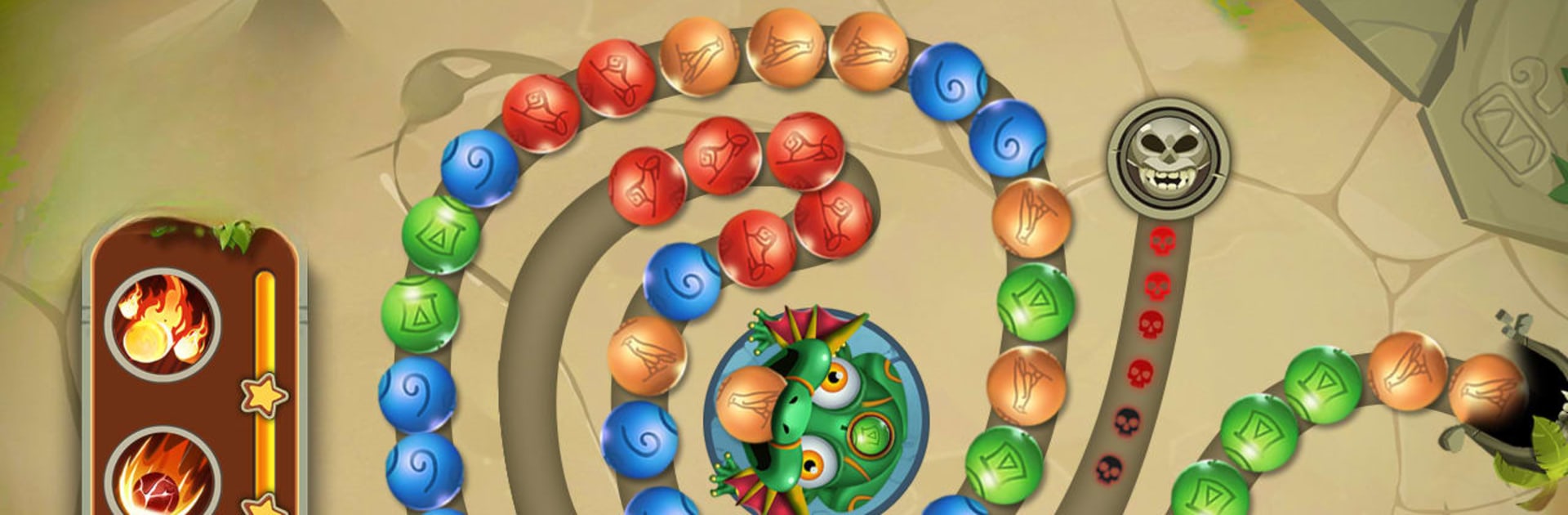 Jungle Quest:Marble Blast Game
