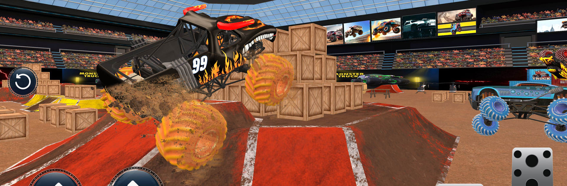 Monster Trucks Jam Arena Derby