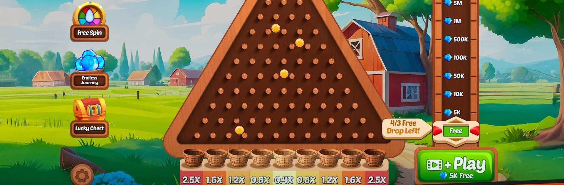 Plinko Eggs : Plinko Bola XY