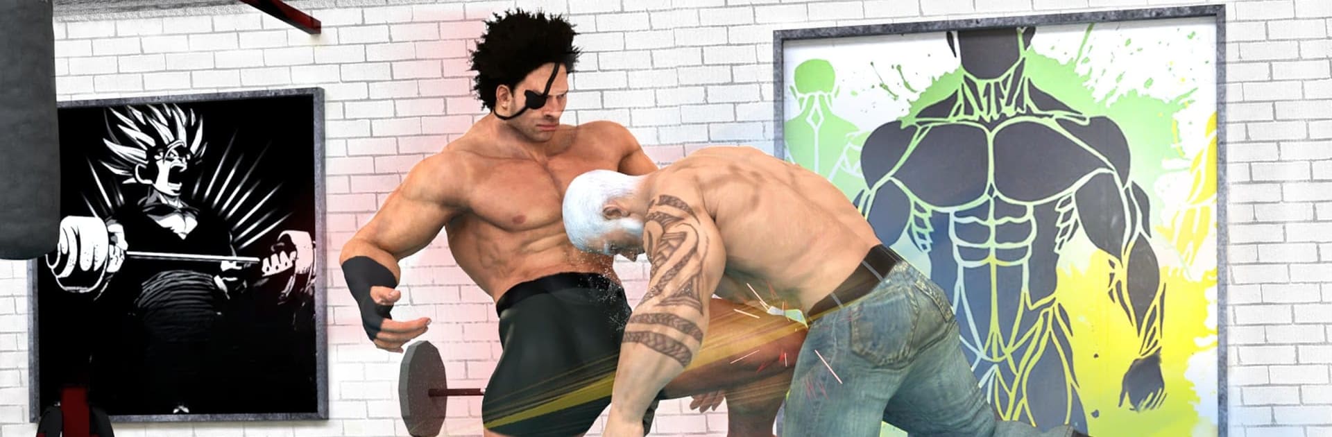 Bodybuilder Fighting Club 2019: Wrestling Games