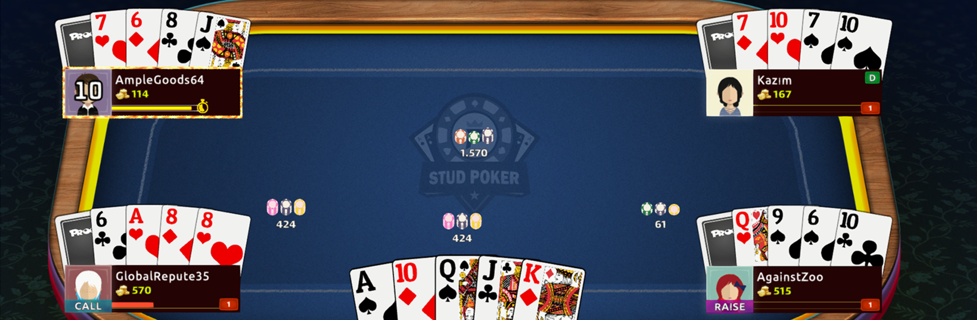 Stud Poker Online