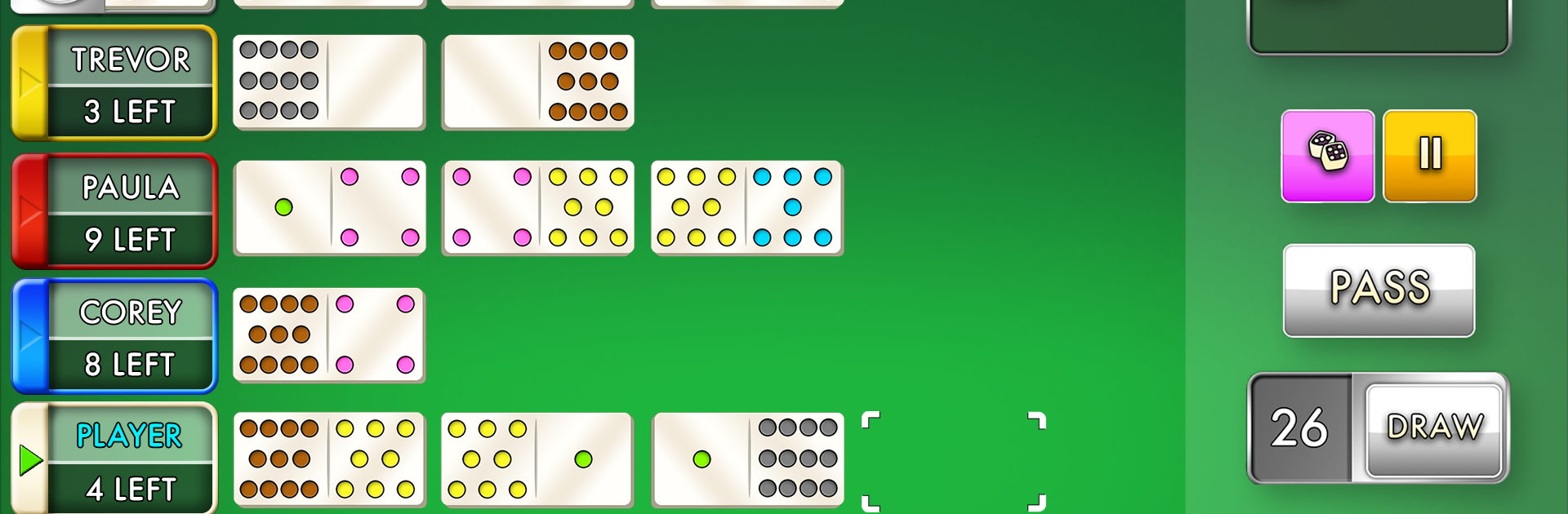 Mexican Train Dominoes Classic