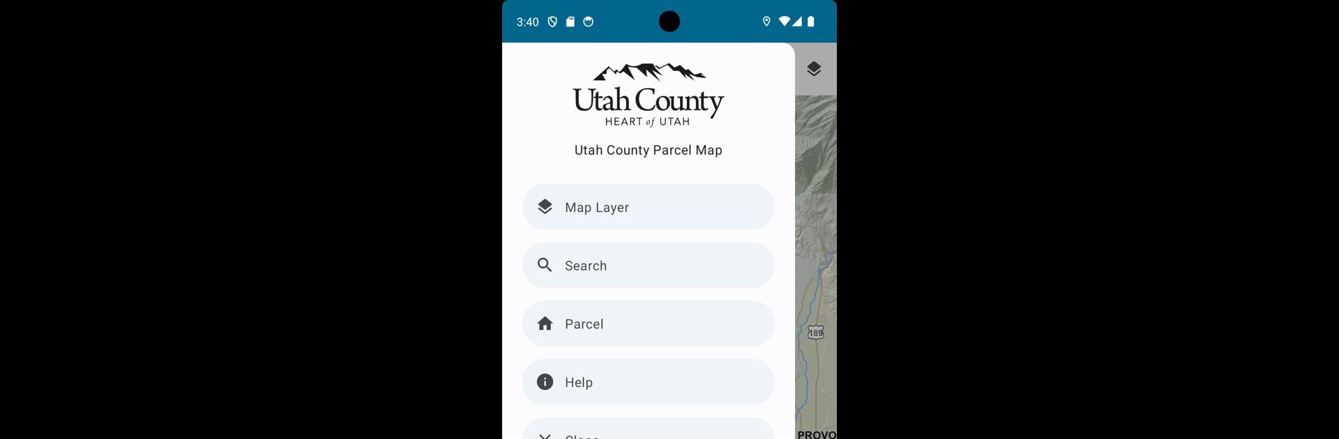 Utah County Parcel Map