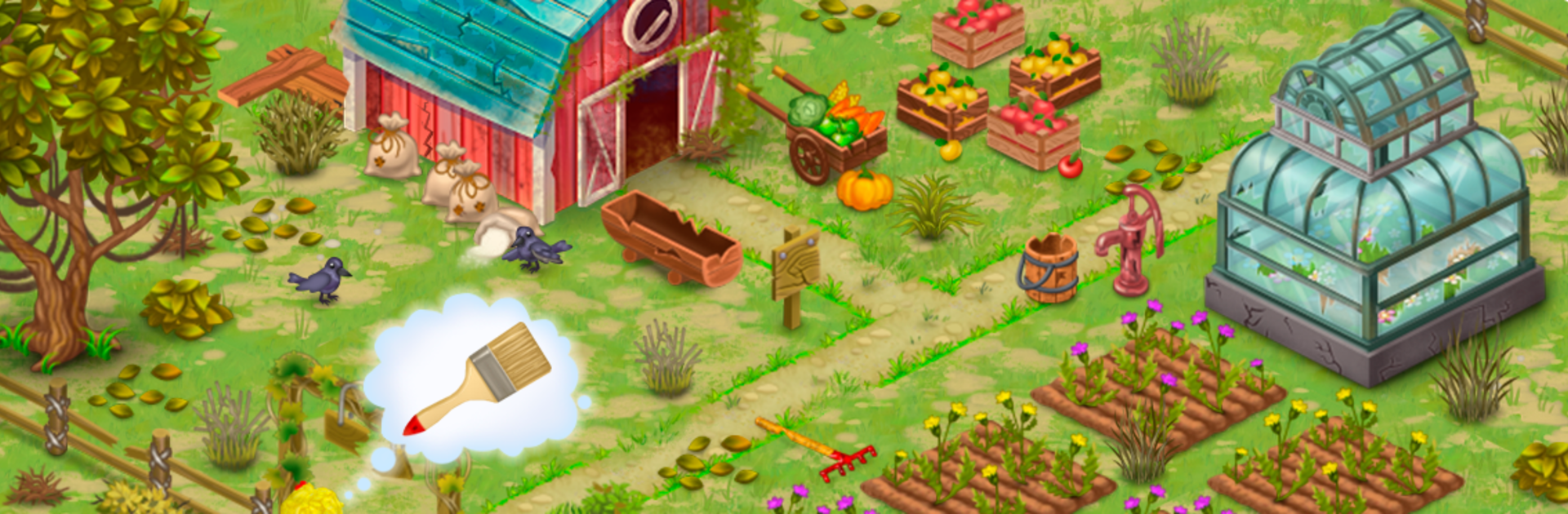Granny’s Farm: Free Match 3 Game