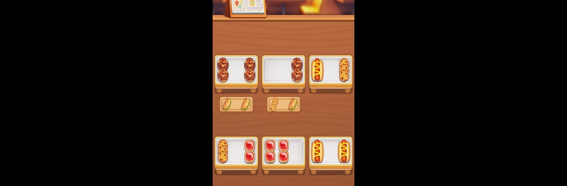 Grill Sort - Food Sort Games