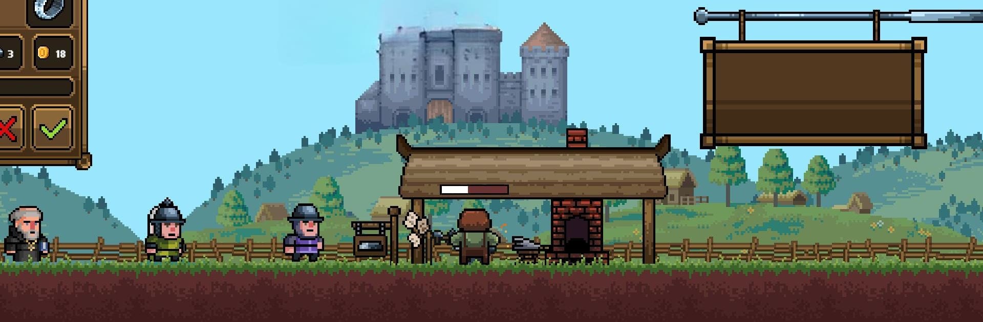 Hammer & Steel: idle business