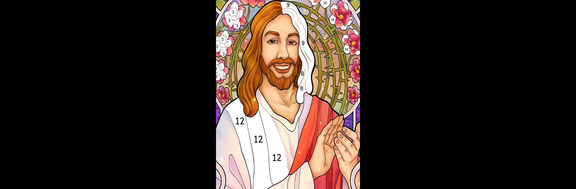 Bible Coloring Paint By Number
