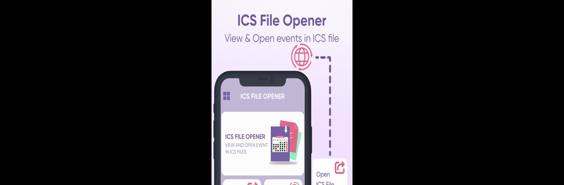 ICS File Viewer Reader Opener