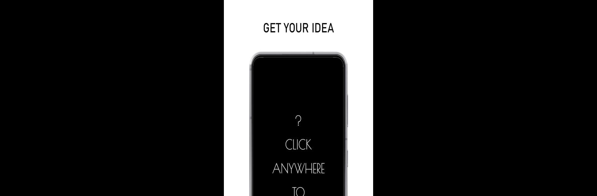 Idea: Catch your inspiration