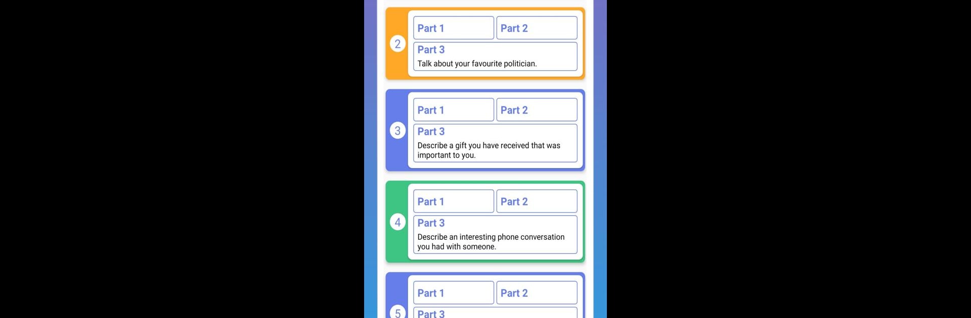 IELTS Speaking PRO : Full Tests & Cue Cards