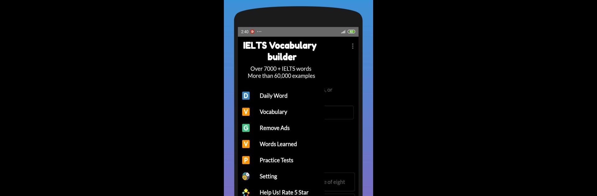 IELTS Vocabulary Builder : Learn & Practice