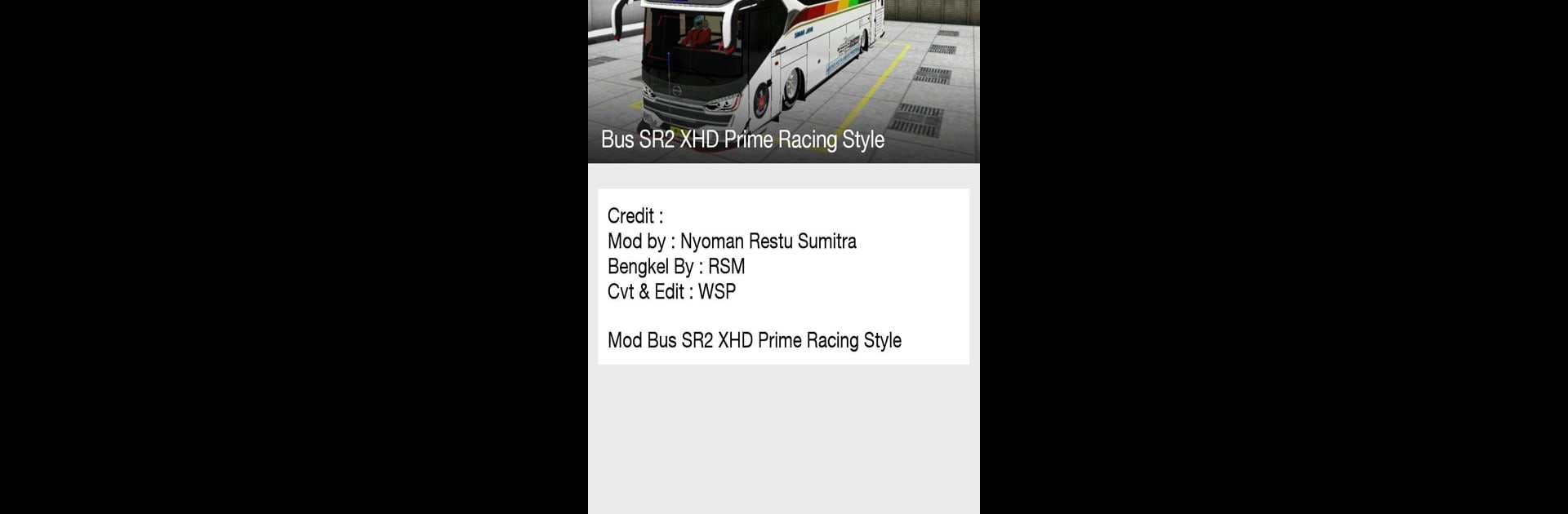 Mod Truck and Bus BUSSID 2020