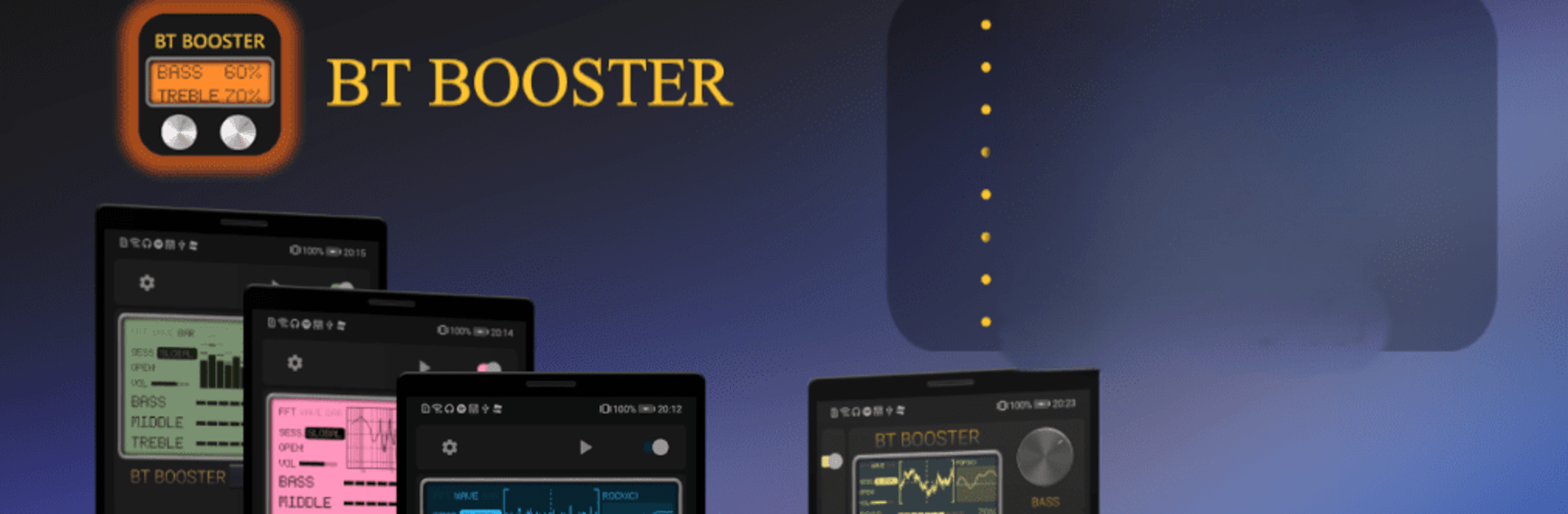 BT BOOSTER - Bass & Treble EQ