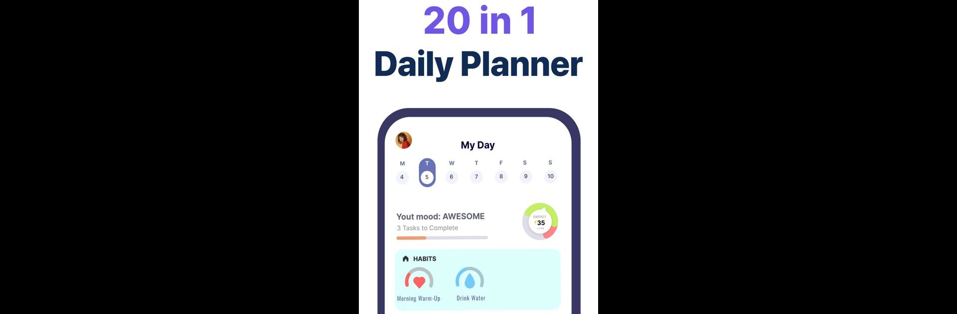 Daily Planner Organizer: Brite
