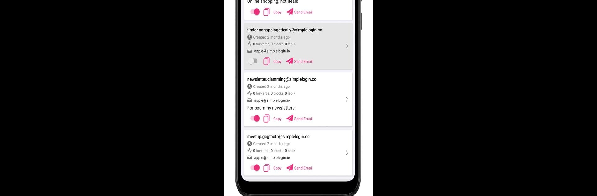 SimpleLogin | Anti-spam