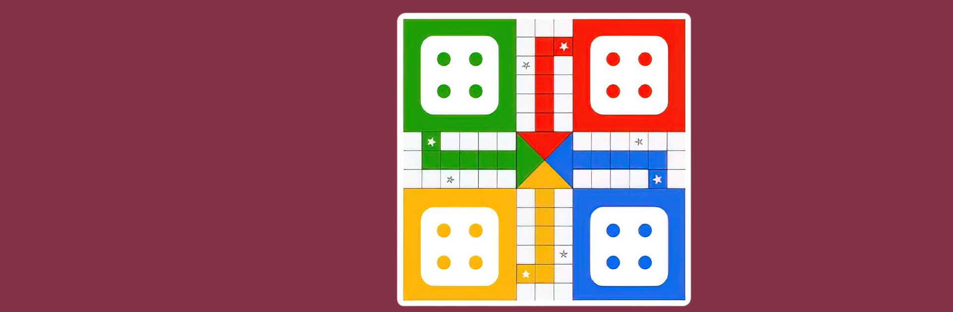 No downloads required! Play Ludo online now, straight from your