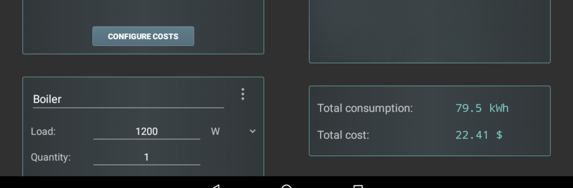 Electrical Cost