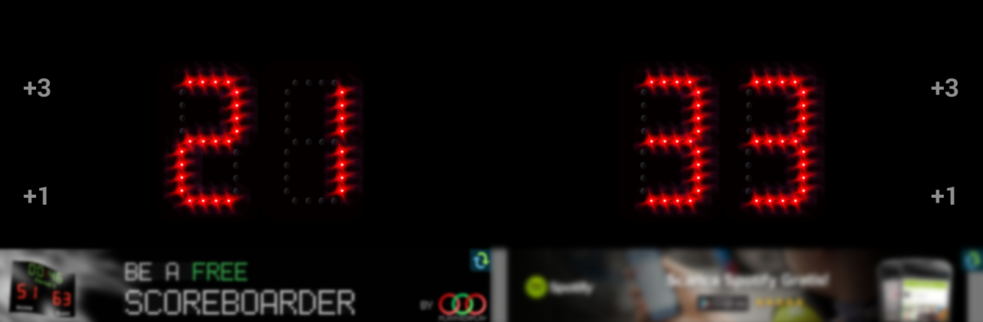 Scoreboard Basket ++