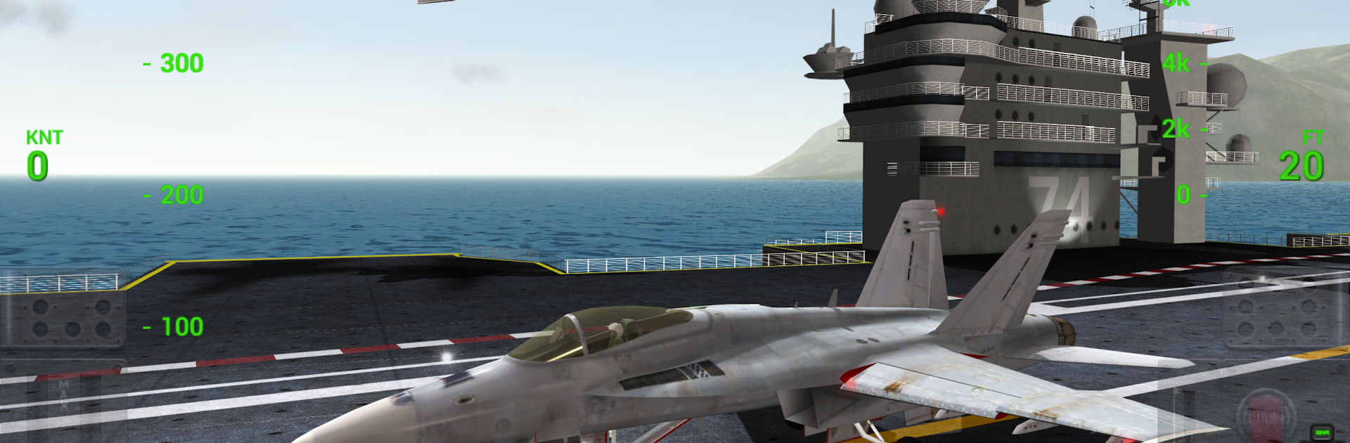 F18 Carrier Landing Lite