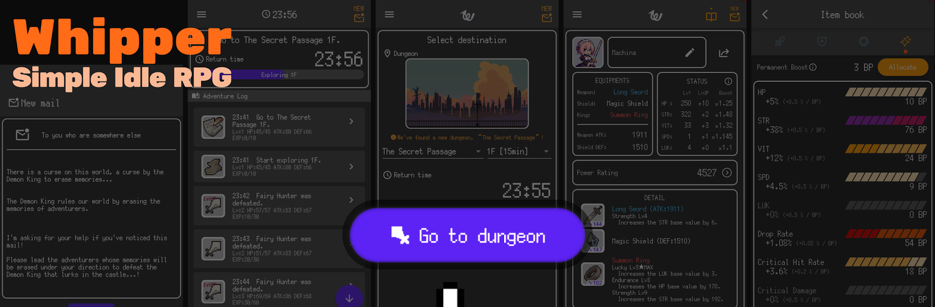 Whipper - Idle RPG