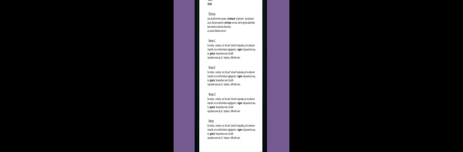 Lyric Notepad - Write Song Lyrics, Poetry, & Rap