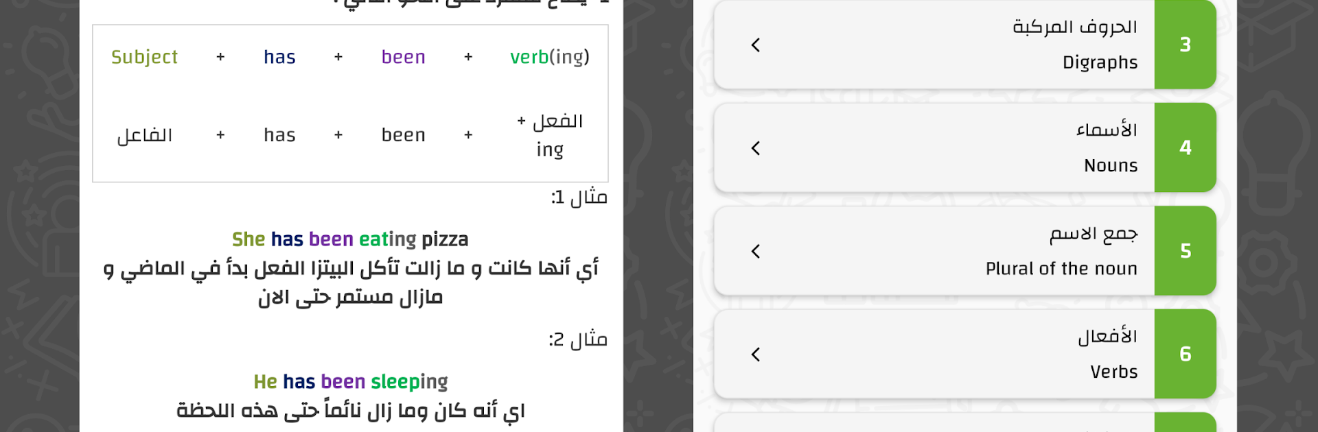 تعلم الانجليزية : دروس، عبارات، محادثات واختبارات