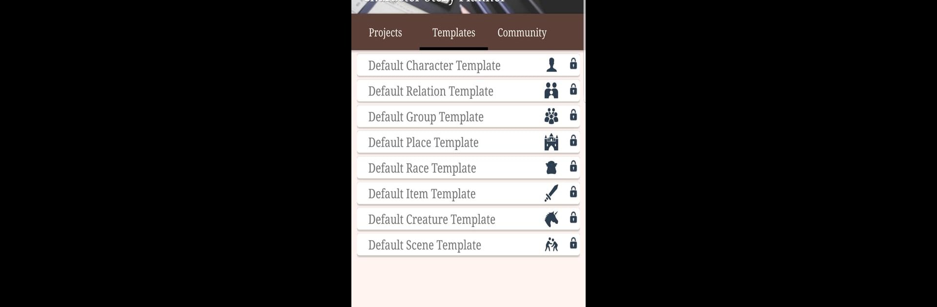 Character Story Planner 2 - World-building App