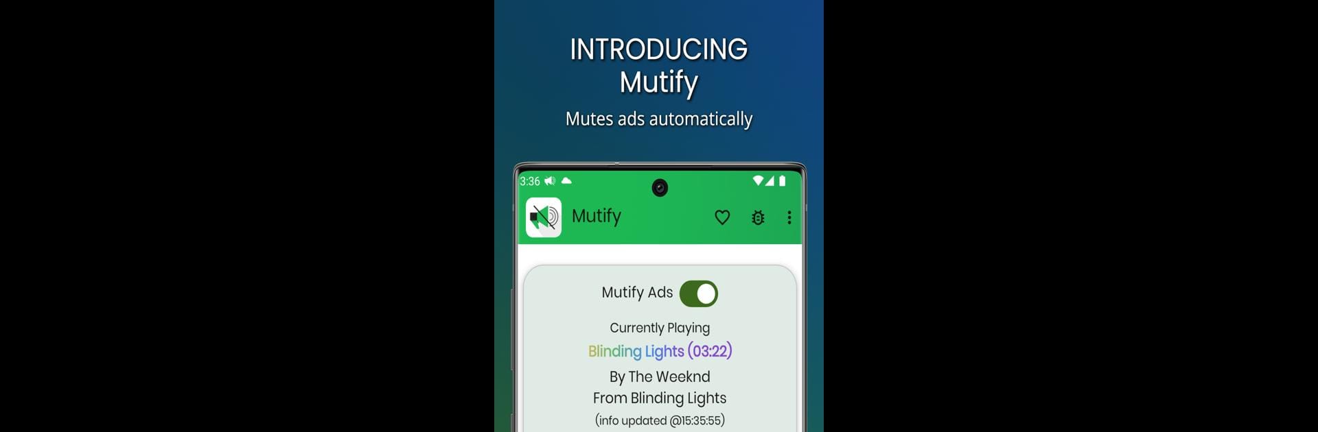 Mutify - Mute annoying ads