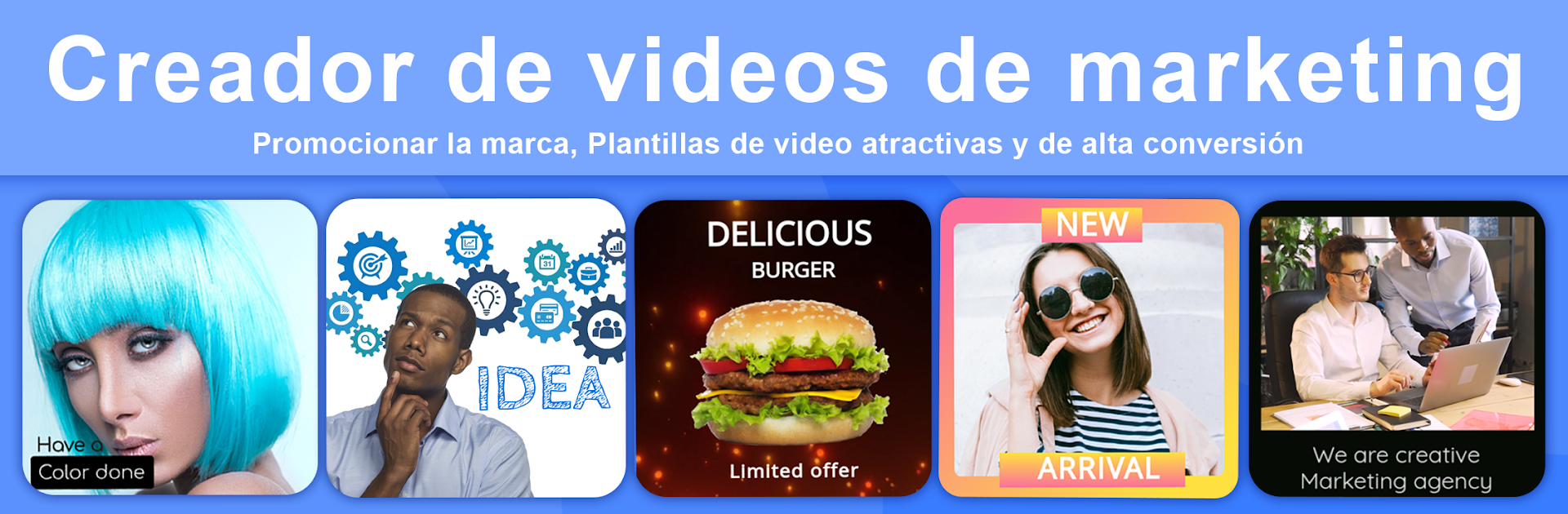 Crear vídeo publicitario Ads