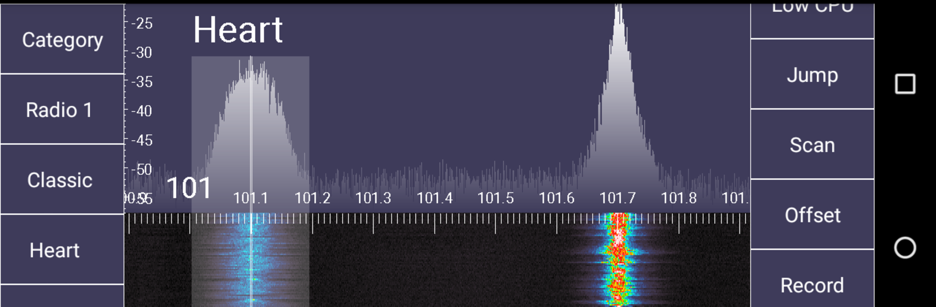 SDR Touch - Live radio via USB