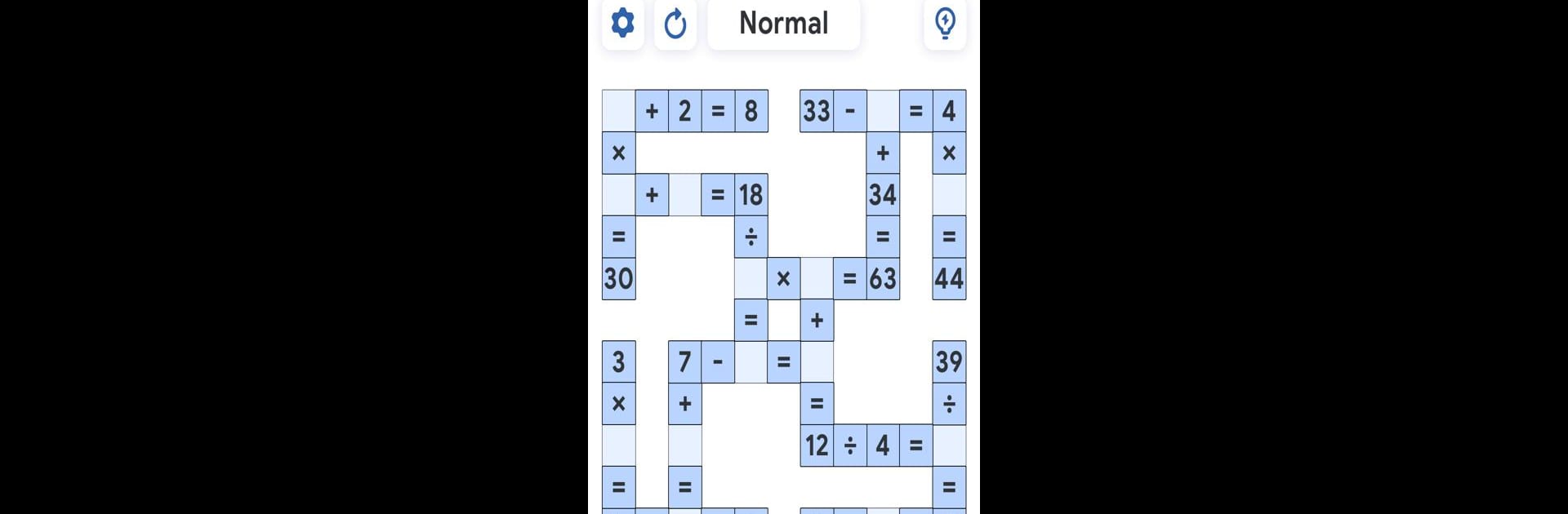 Crossmath Games - Math Puzzle