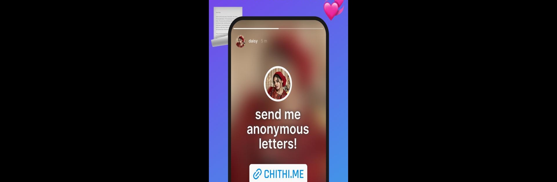 Chithi.me: anonymous letters