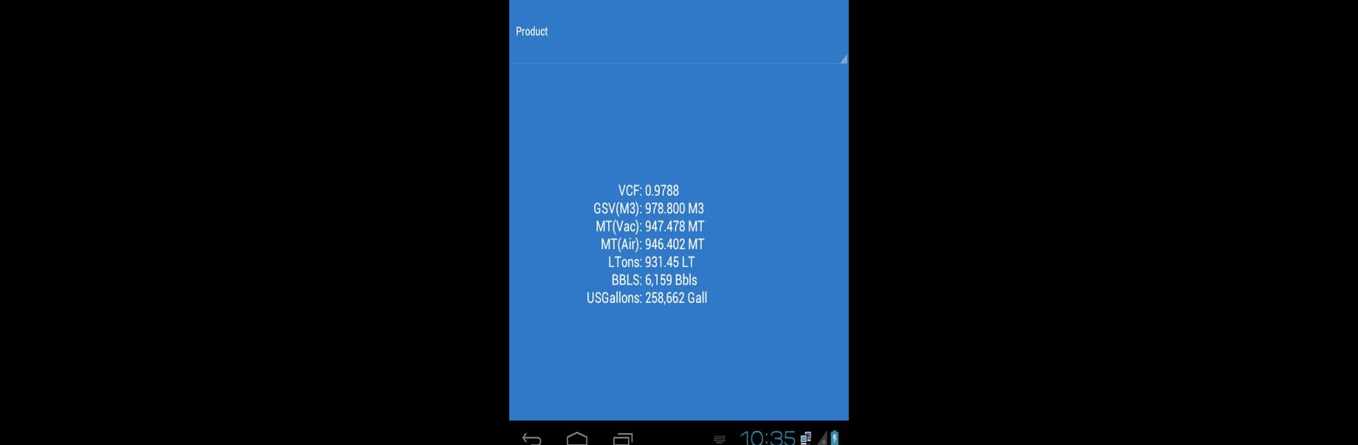 Calculator for oil enhanced
