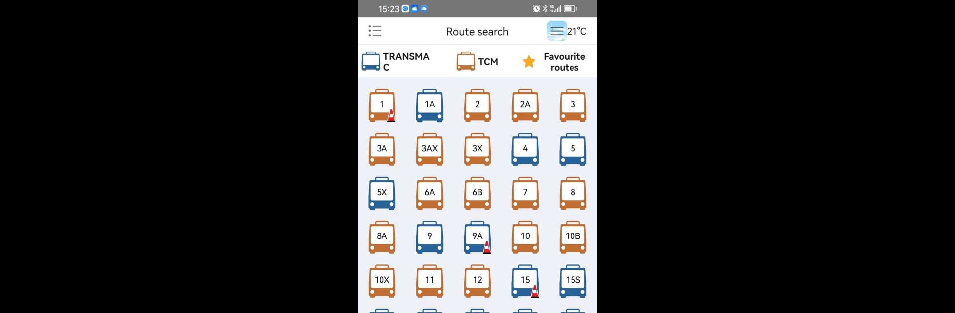 Bus Traveling System