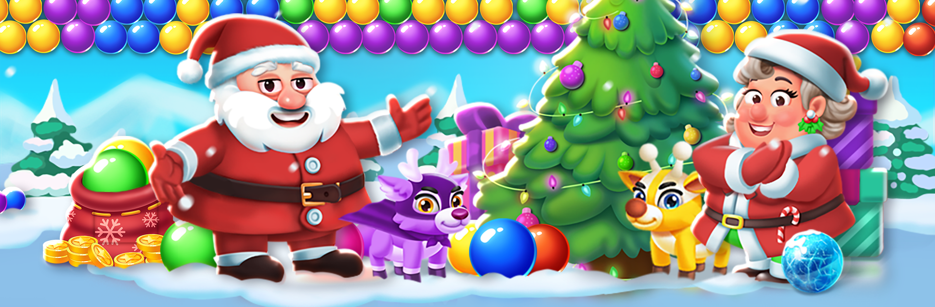 Christmas Games-Bubble Shooter