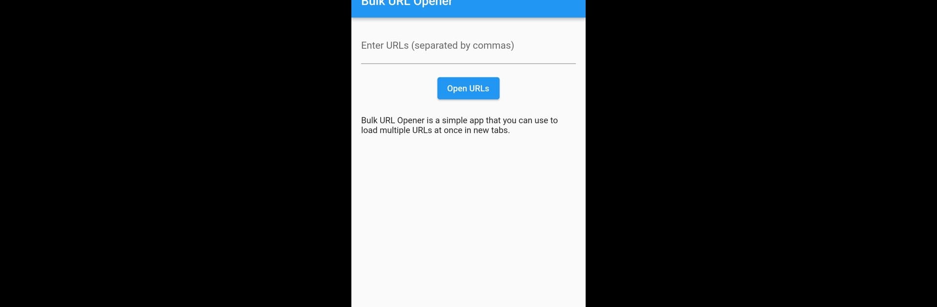 Bulk Url Opener (Multiple Url)