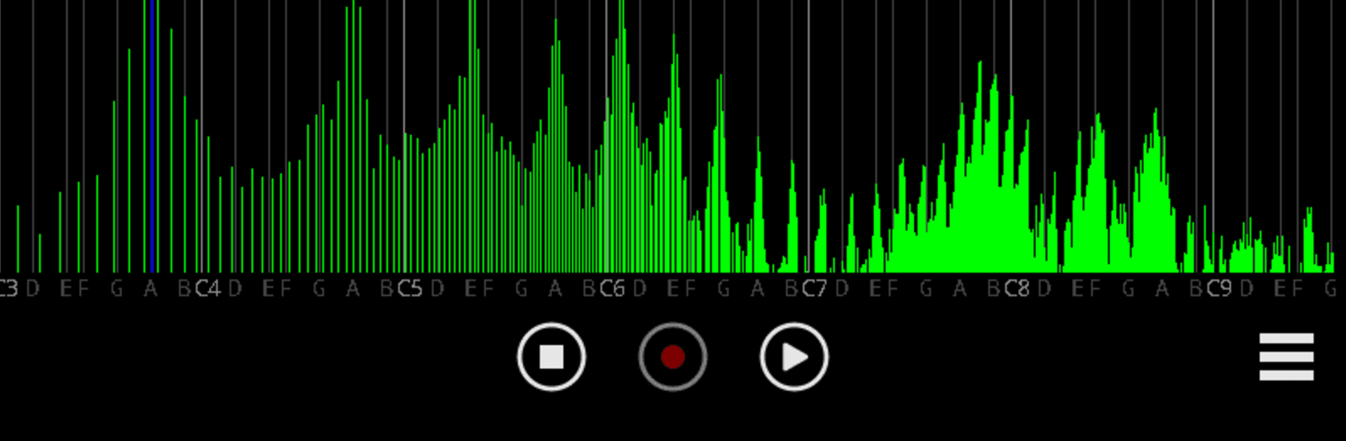 Audio Spectrum Monitor