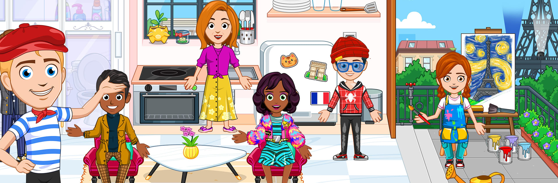 My City : Paris - Dressup & Makeover game