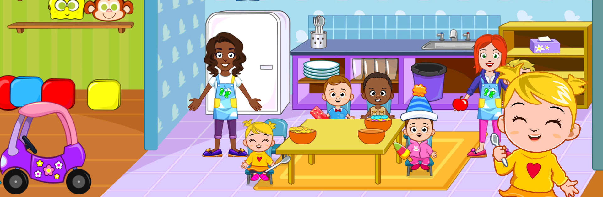 My Town : Daycare Games for Kids